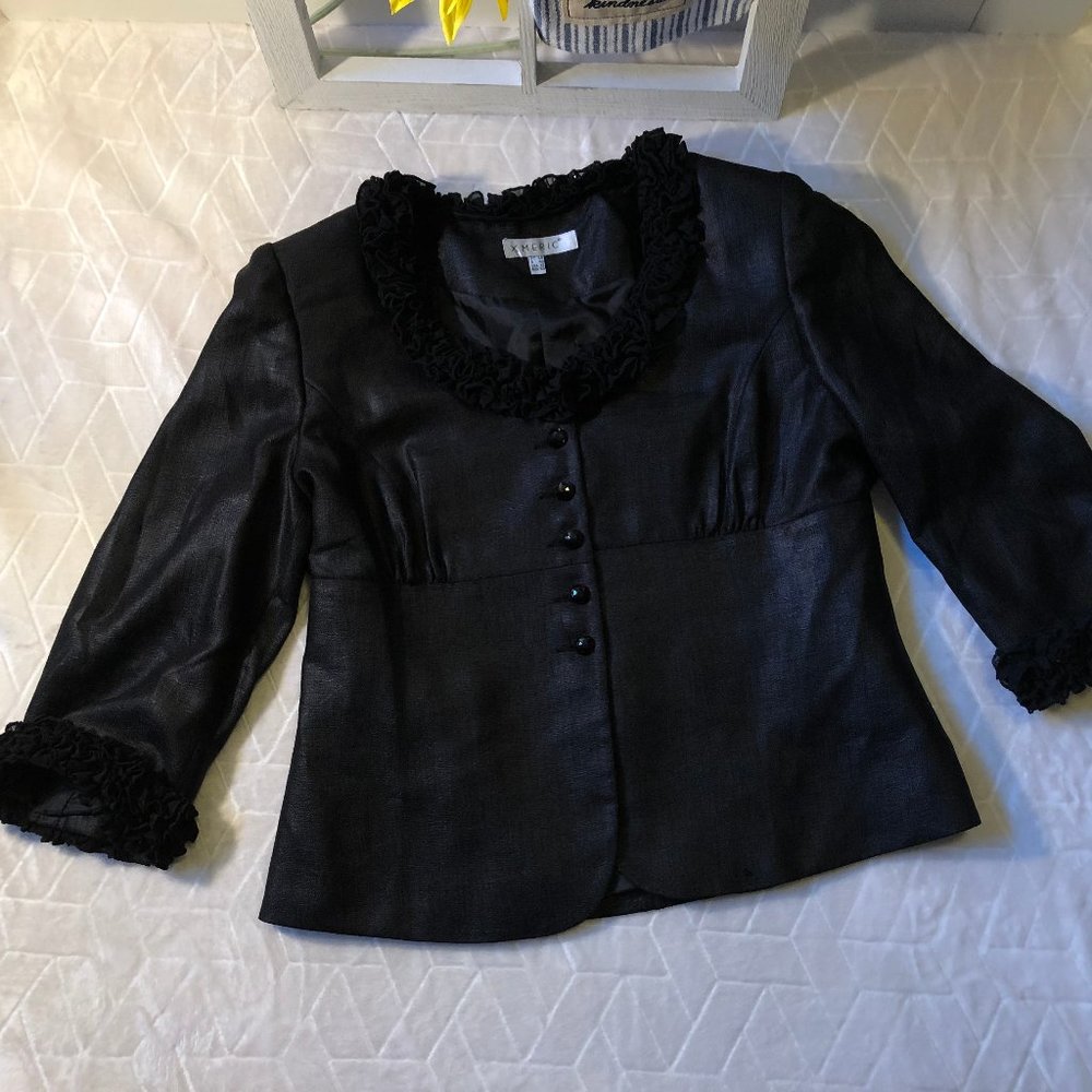 Formal Jacket with Frills